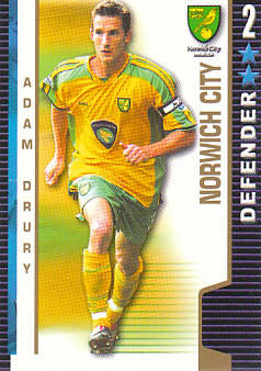 Adam Drury Norwich City 2004/05 Shoot Out #272